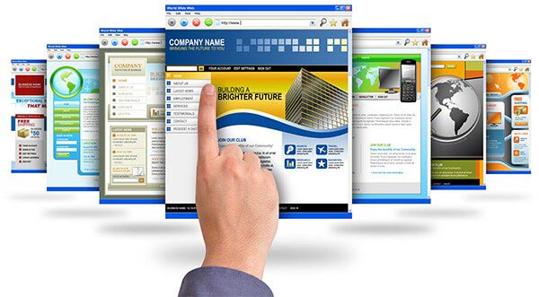 sitio web empresarial